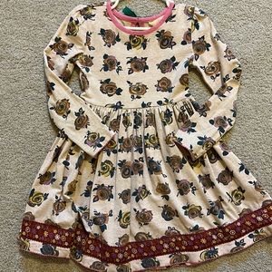 Long sleeved floral Matilda Jane dress size 4